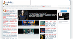 Desktop Screenshot of jazzitalia.net